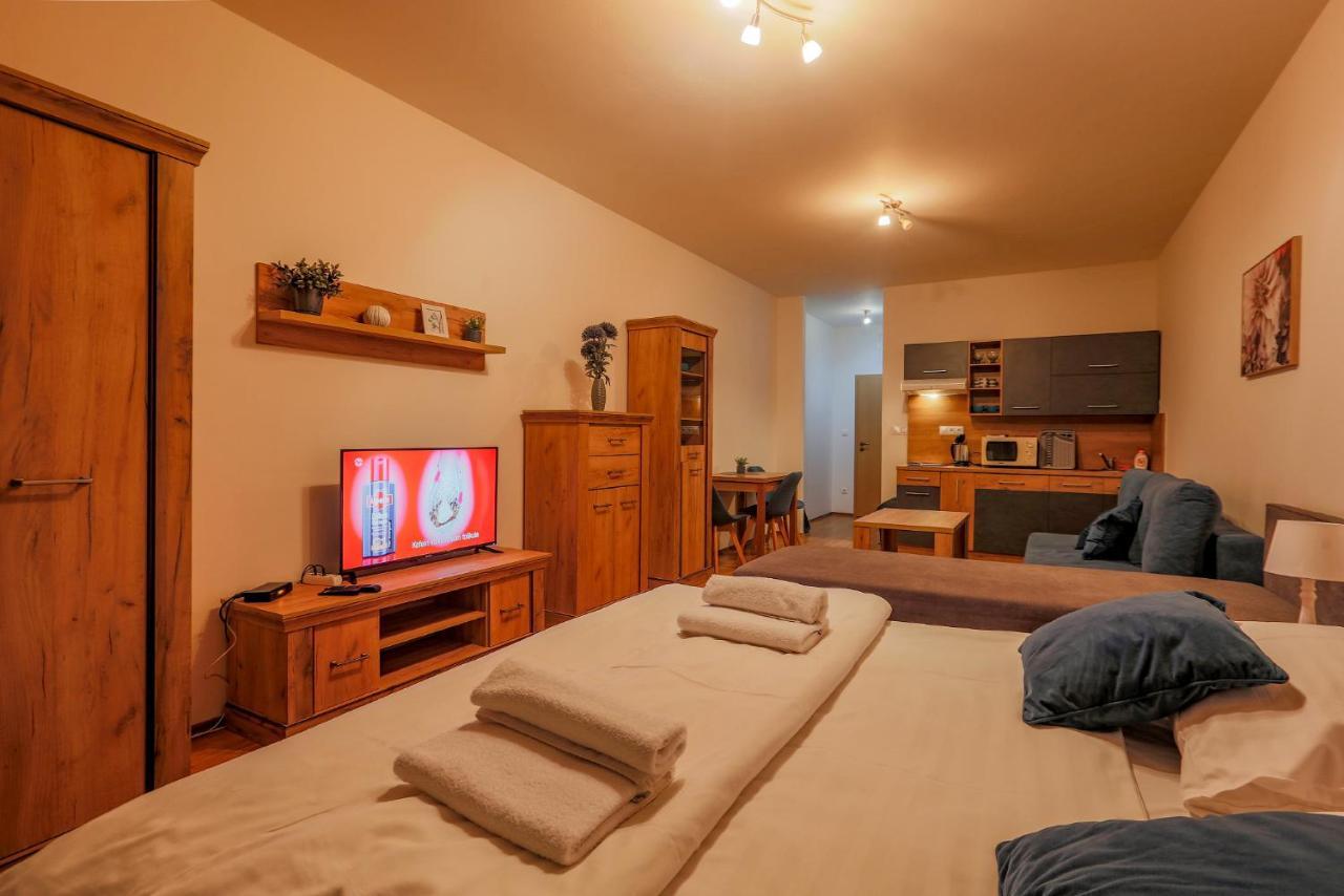 Apartmany Fatrapark 1 S Wellnessom Hrabovska Dolina 鲁容贝罗克 外观 照片